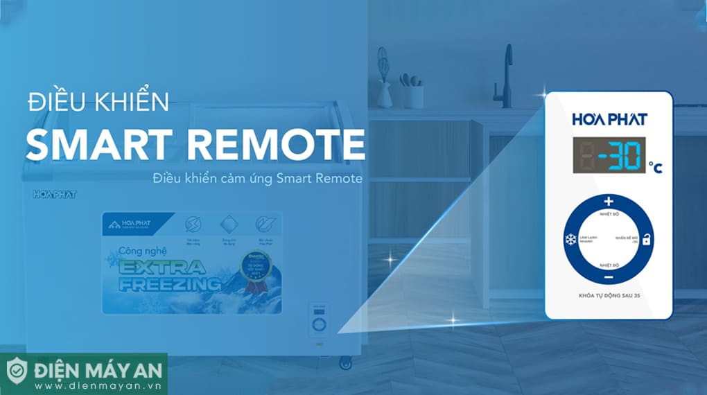 Tủ đông trưng bày Hòa Phát 451 lít HSF-AD6451.C1